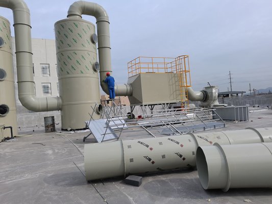 廢氣處理系統成套設備（PP材質）